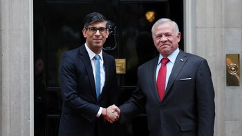 Sunak y Abdalá II coinciden