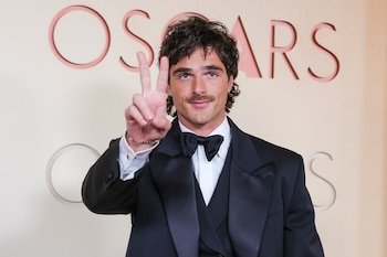 El actor australiano Jacob Elordi en la 98ª edición anual de los Premios de la Academia en el Dolby Theatre, el 15 de marzo de 2026. (EFE/EPA/RYAN SUN)