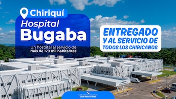 O Hospital Geral de Bugaba iniciou suas operações no dia 28 de novembro com uma abertura gradual até atingir a capacidade total em 18 meses. (Foto cortesia de X)