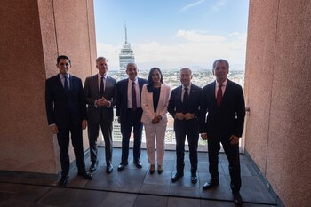 La SRE destacó el diálogo con la la ministra de Asuntos Exteriores de Canadá, Anita Anand, y el ministro de Finanzas, François-Philippe Champagne. (Foto: SRE)