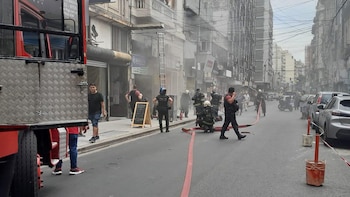 Un incendio generó conmoción en