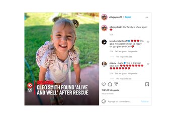 El posteo de la mamá