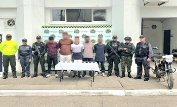 Entre los detenidos, se encuentra