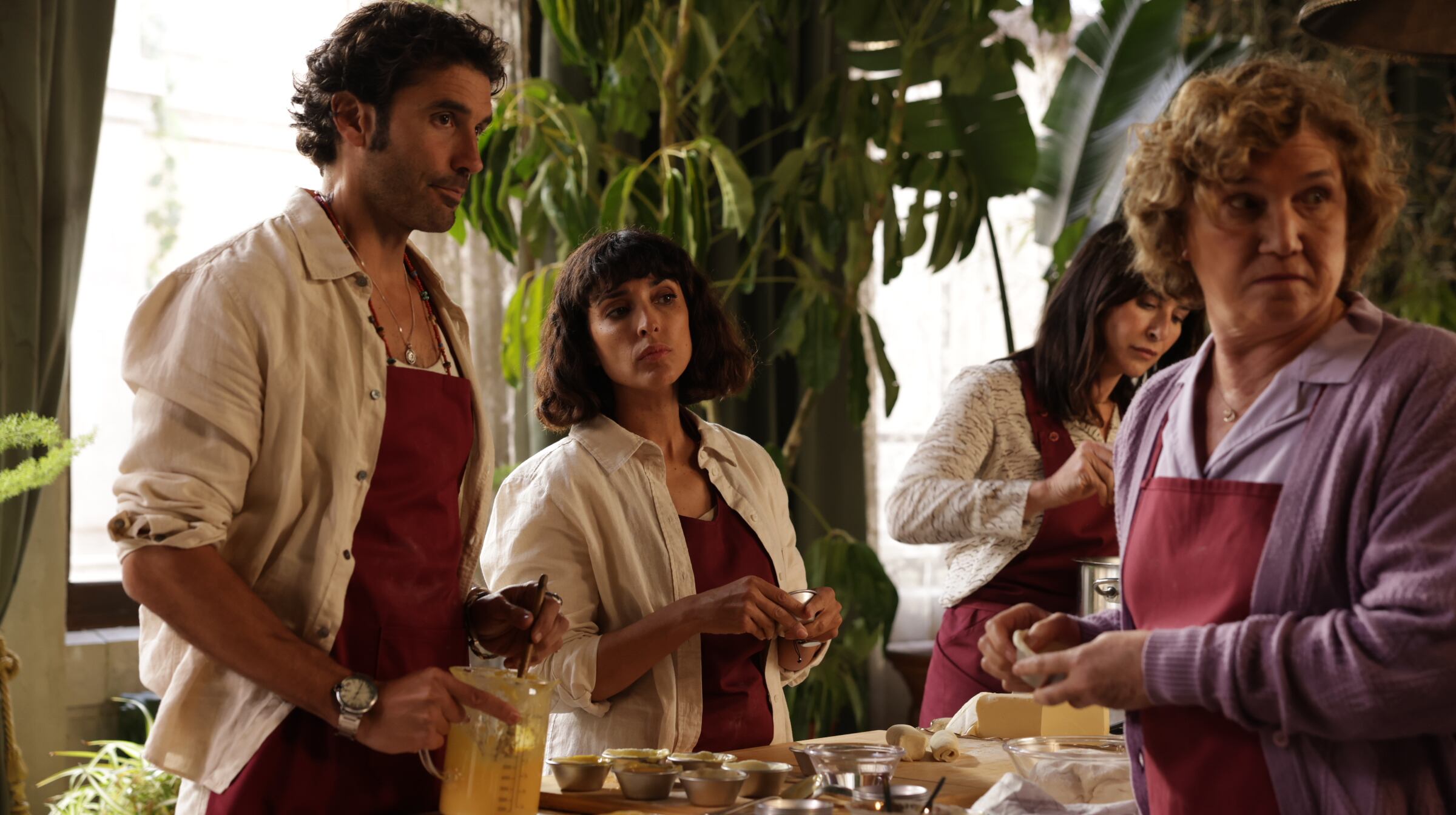 Álex García, Inma Cuesta y Ana Wagener en