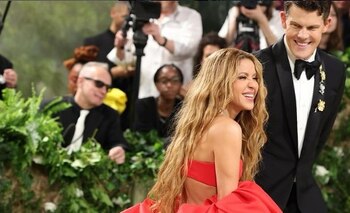 Shakira tuvo acompañante en la