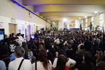Sergio Massa participó del encuentro de la juventud del Frente Renovador en la Facultad de Derecho de la UBA