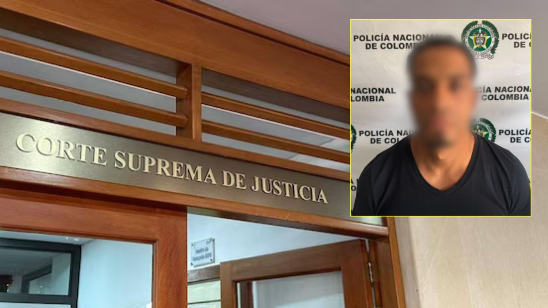 El alto tribunal estableció que el Gobierno nacional deberá supervisar el cumplimiento de las condiciones impuestas en el proceso de extradición y evaluar eventuales consecuencias ante posibles incumplimientos - crédito Colprensa y Dijín de la Policía Nacional
