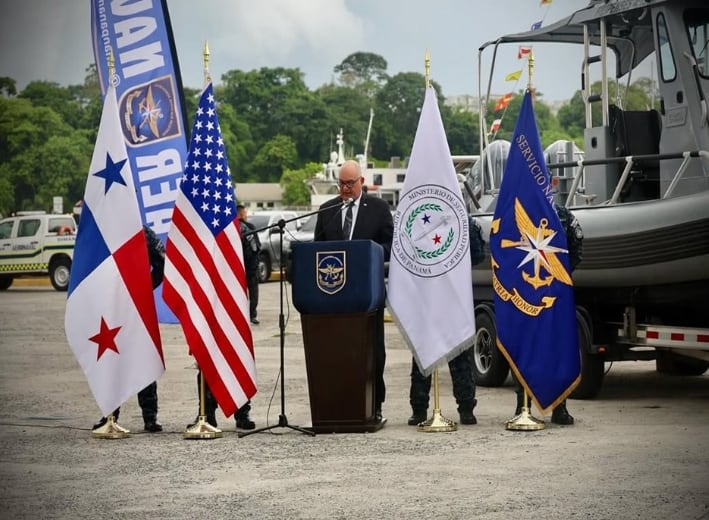 La cooperación en materia de seguridad entre Panamá y los Estados Unidos continúa consolidándose, manifiesta el Servicio Nacional Aeronaval. (Senan)