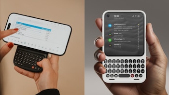 Usar el teléfono como si