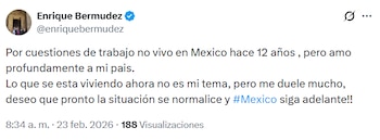 El Perro Bermúdez utilizó su cuenta