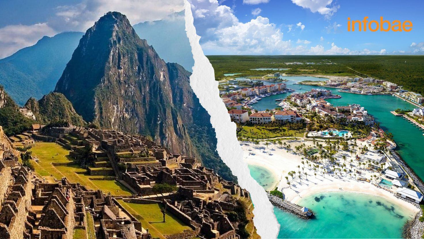 Machu Picchu es reconocido como la principal atracción histórica y de aventura en Sudamérica, mientras que Punta Cana se consolida como el destino de playa «todo incluido» más famoso del Caribe.