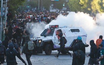 Carabineros de Chile tuvieron que