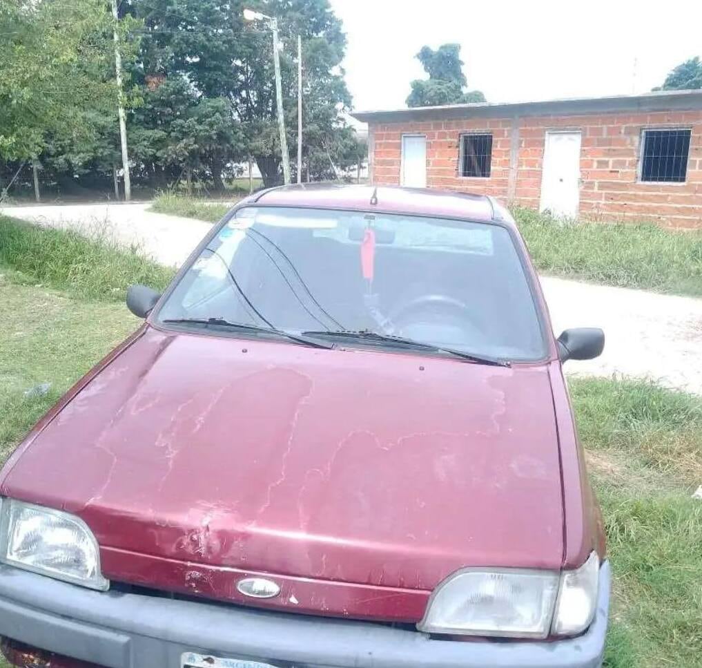 El auto que se robó el acusado
