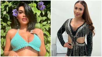 Andrea Valdiri y Daneidy Barrera.