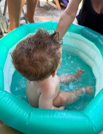 Jimena y Matías le llevaron