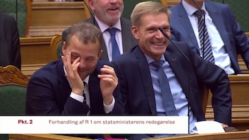 La curiosa historia provocó en el Parlamento danés varios minutos de risas hasta las lágrimas. (Foto: captura de pantalla)