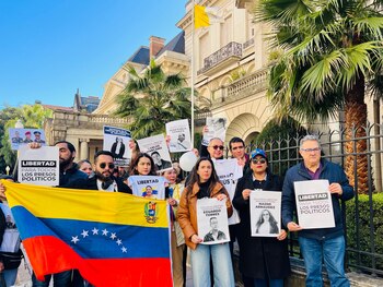 El nuncio apostólico en Argentina,