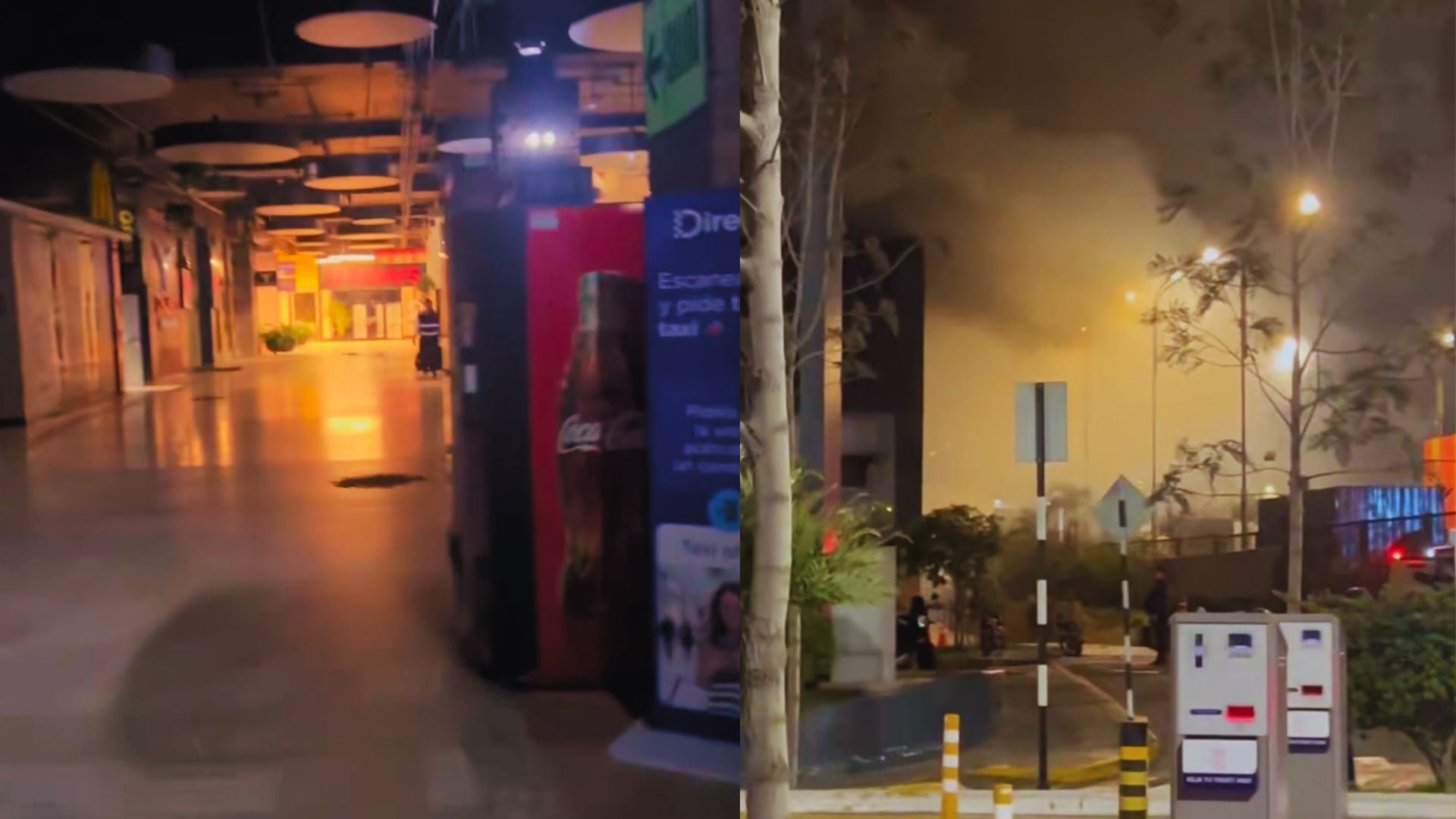 Un incendio en el Jockey Plaza movilizó a 14 unidades de bomberos durante la madrugada: lo último que se sabe