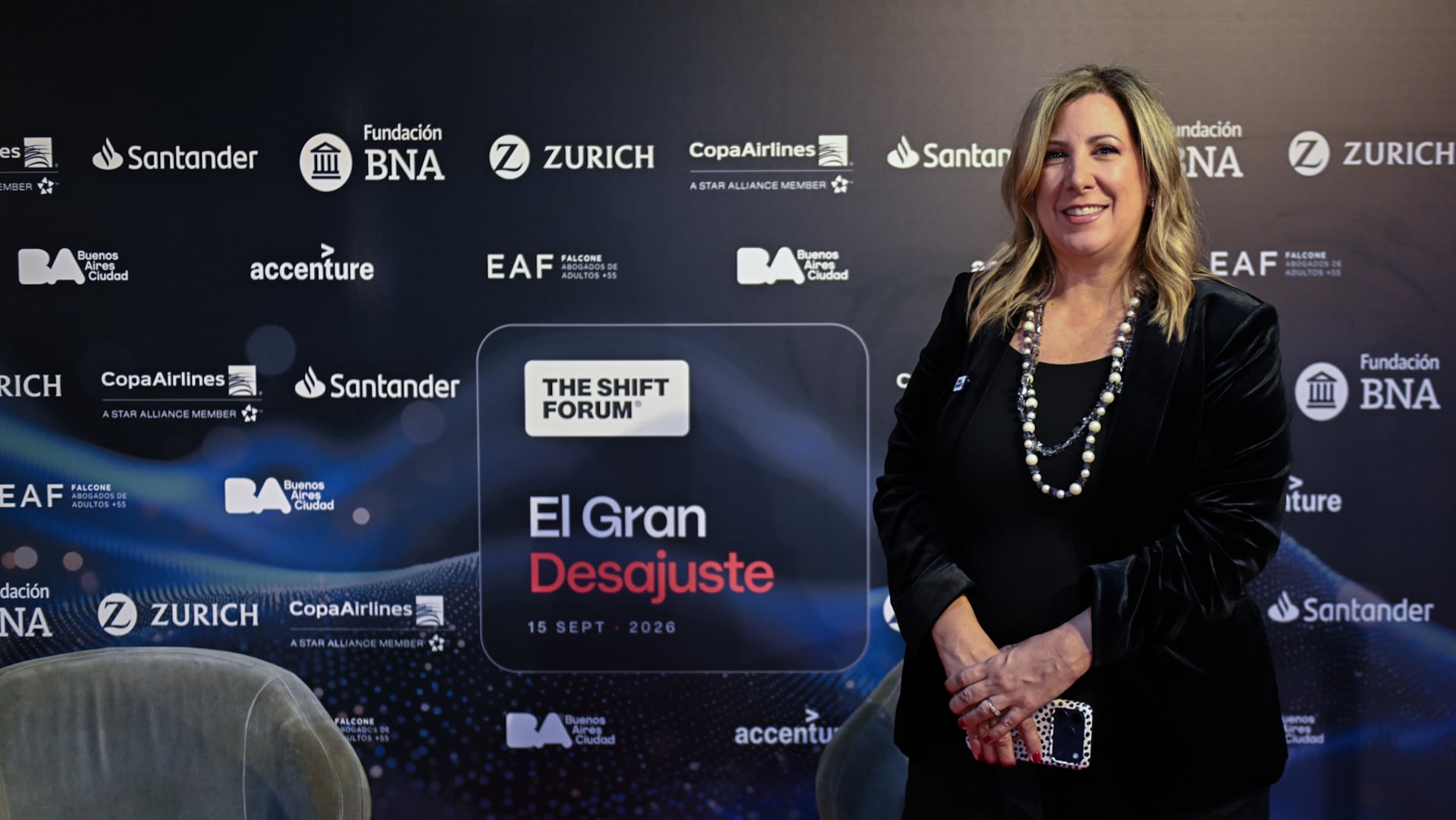 Andrea Falcone abrió el foro con un llamado a adaptar empresas, Estados y personas al cambio demográfico