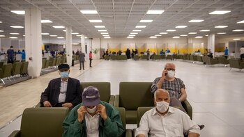 Foto de archivo de iraníes