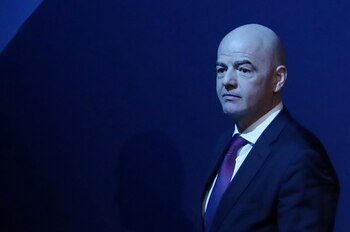 Gianni Infantino es presidente de
