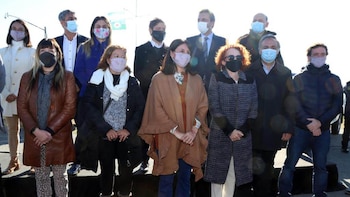 Massa, Kicillof y Berni junto