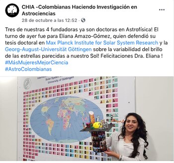 CHIA: Colombianas Haciendo Investigaciones en Astrociencias