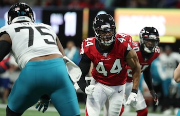 Jawaan Taylor en acción para los Jacksonville Jaguars (Credit: Jason Getz-USA TODAY Sports)