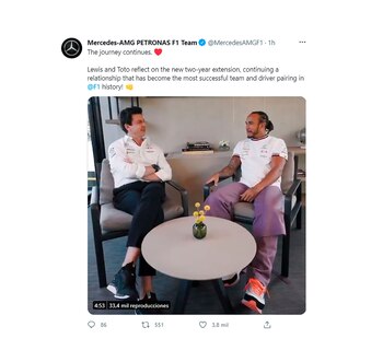 Una postal del encuentro entre