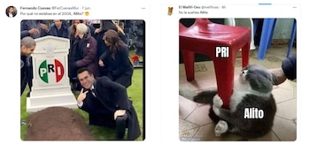 Con memes, usuarios en redes