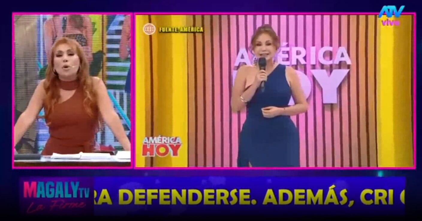 “No soporto a los felpudos”: Magaly Medina lanza misil en vivo a América Hoy. Infobae Perú / Captura TV - Magaly TV La Firme