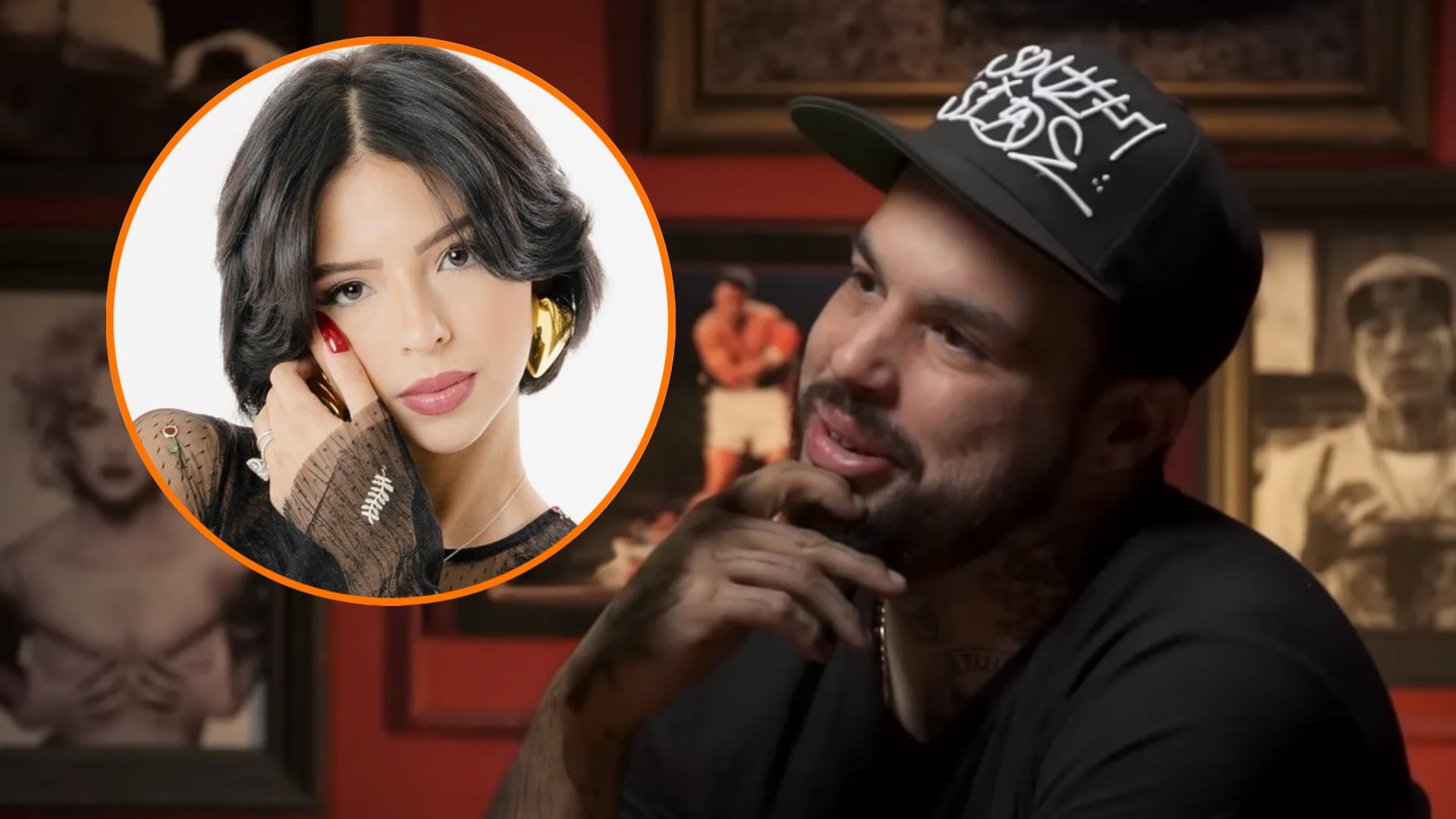 Emiliano Aguilar dijo que, contrario a lo que dijo su hermana, su hija lleva su nombre pero consejo de un amigo. (angela_aguilar_, emiliano_aguilar.t / Instagram)