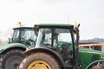 Los agricultores europeos están en