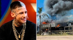 La preocupación de L-Gante tras sufrir un nuevo incendio: “El año pasado fue mi casa, ahora nuestro boliche”