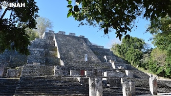 Hallan en Calakmul mural prehispánico con una de las escrituras calendáricas más antiguas