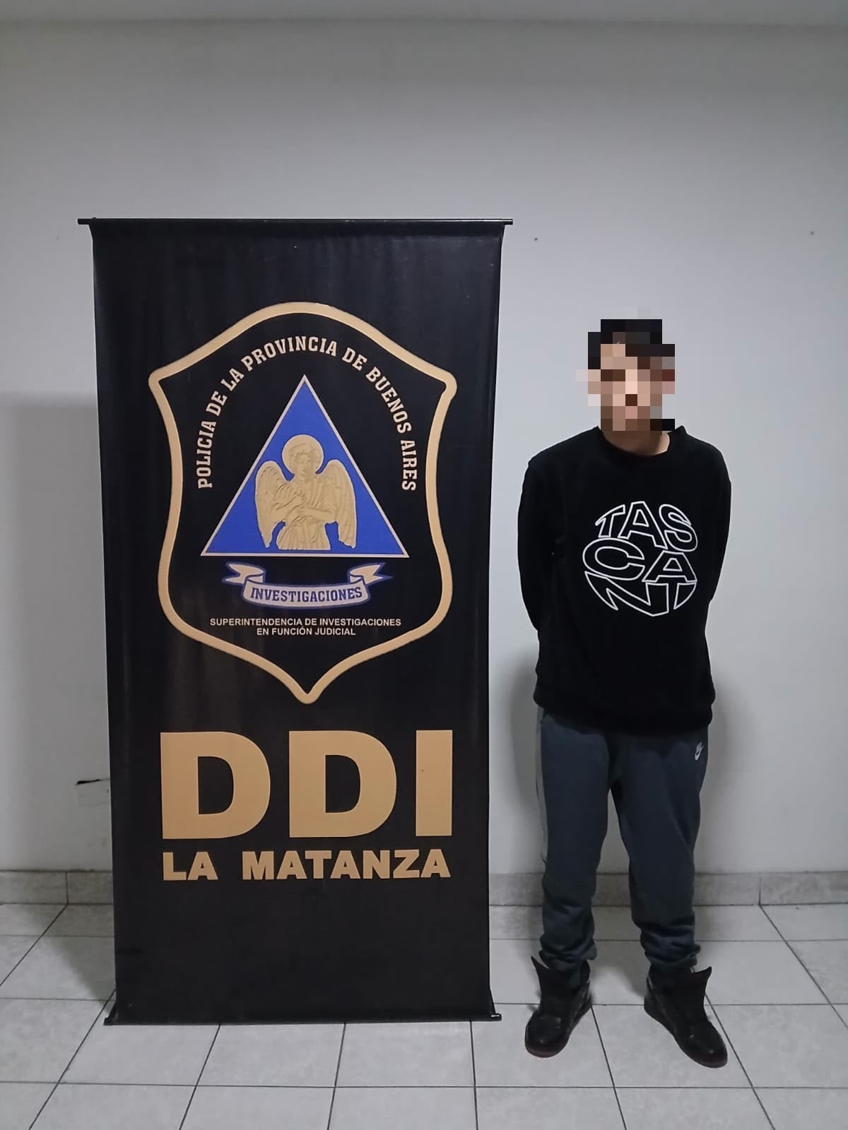 Gastón Lemos, detenido por el robo al padre de un ex fiscal y por el crimen de un comisario