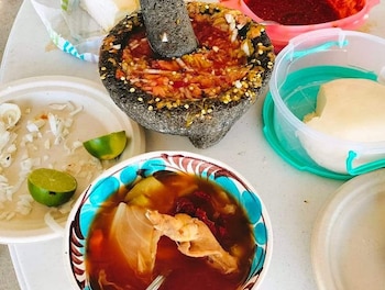 El caldo de rata lleva