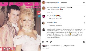 Gisela Valcárcel publica mensaje en