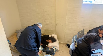 La joven había tomado contacto