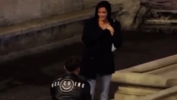 El momento en el que Paulo Dybala le pide casamiento a Oriana Sabatini