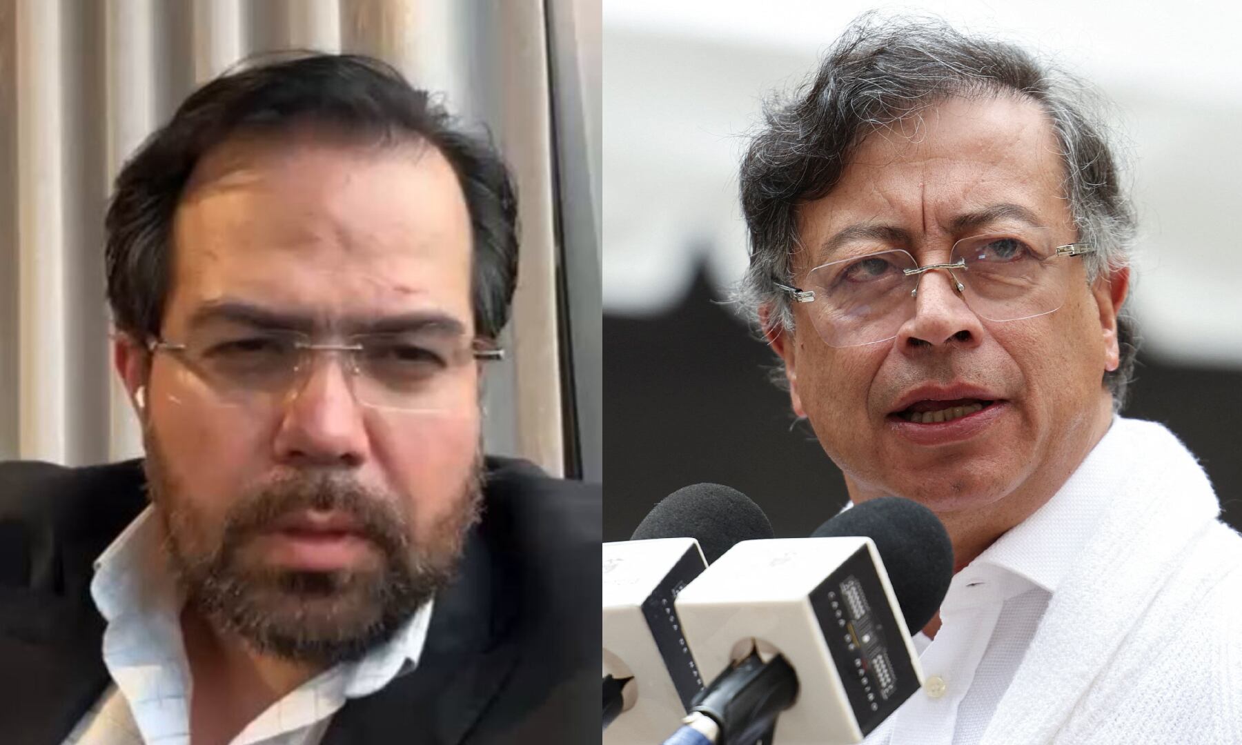 Alejandro Carranza aseguró que no se debe mancillar la inocencia del presidente Gustavo Petro, en relación con la corrupción en la Ungrd - crédito @HombreJurista/X y Luisa González/Reuters