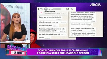 Gabriela Serpa es contactada por