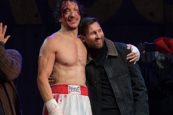 Leo Messi y Nico Vázquez