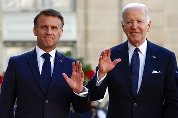 El presidente francés Emmanuel Macron