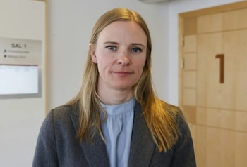 La fiscal Ida Annerstedt. (Mats Andersson/AFP)