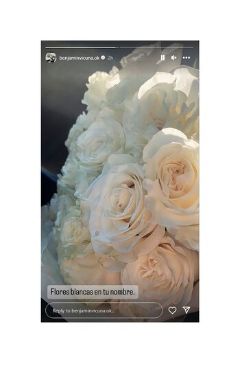 El posteo de Benjamín Vicuña