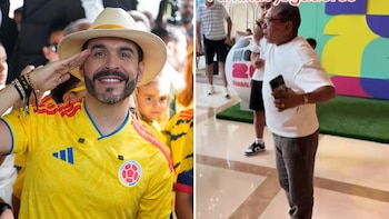 Video: ‘Mané’ Díaz, papá de Lucho Díaz, también celebró la victoria de Abelardo de la Espriella en plena concentración de la selección Colombia