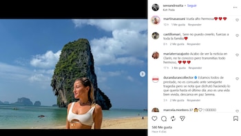 Los comentarios en el último posteo de Serena