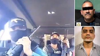 Operadores y sicarios del CJNG