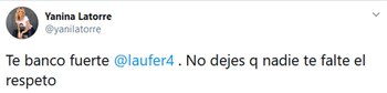 Los mensajes de Yanina Latorre,